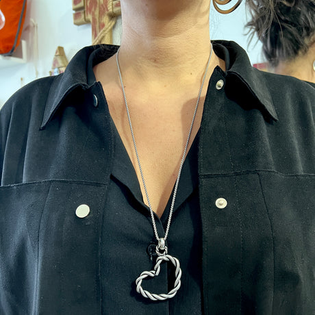 Collana Cuore Torcione