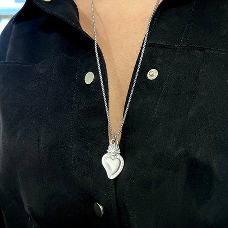 Collana Cuore Sacro Classico Small