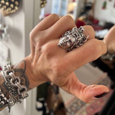 Anello Medusa Argento925