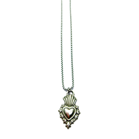 Collana Cuore Sacro Fiamma Small