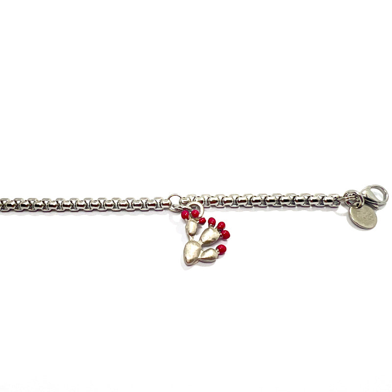 Bracciale Fico d'India Argento925 Fucsia