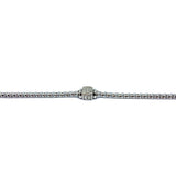Bracciale Lettera Cubo acciaio inossidabile
