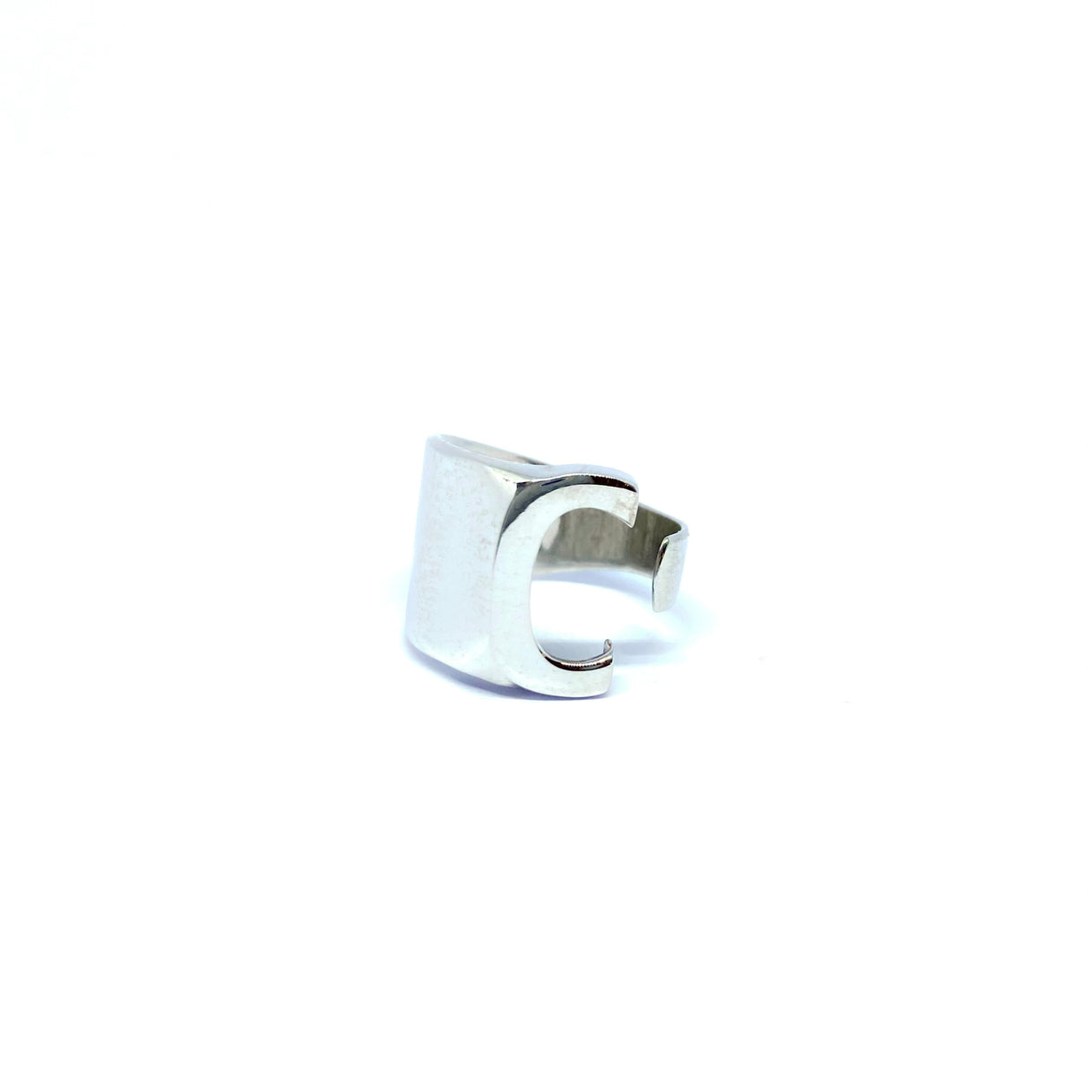 Anello lettera C Argento925