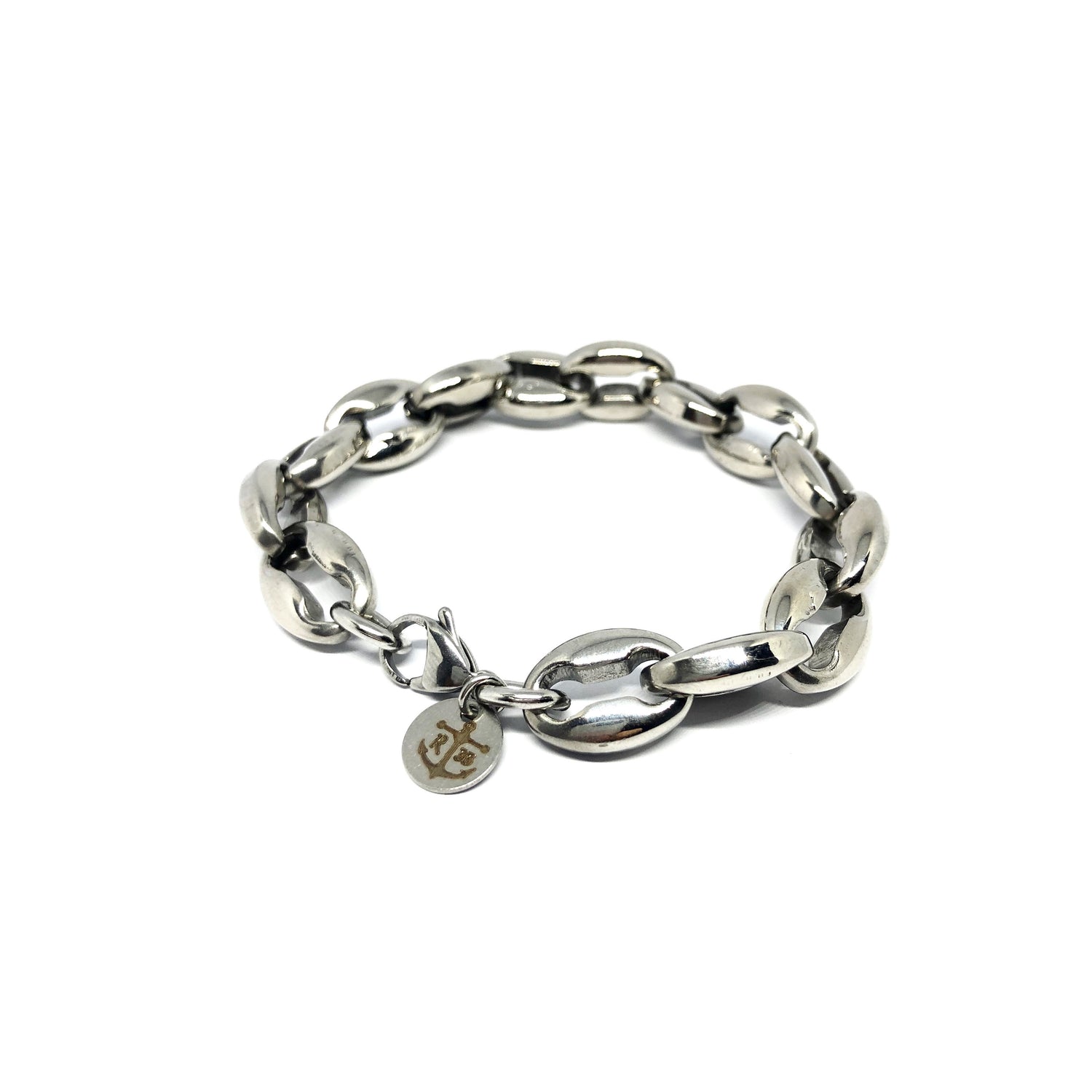 Bracciale catena marinara acciaio