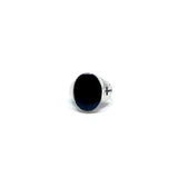 Anello Ovale Argento925 con smalto