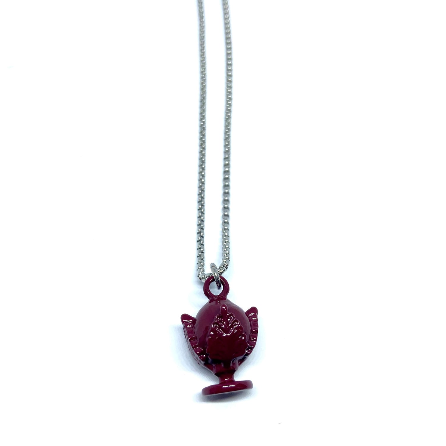 Collana Pumo SMALL Bordeaux