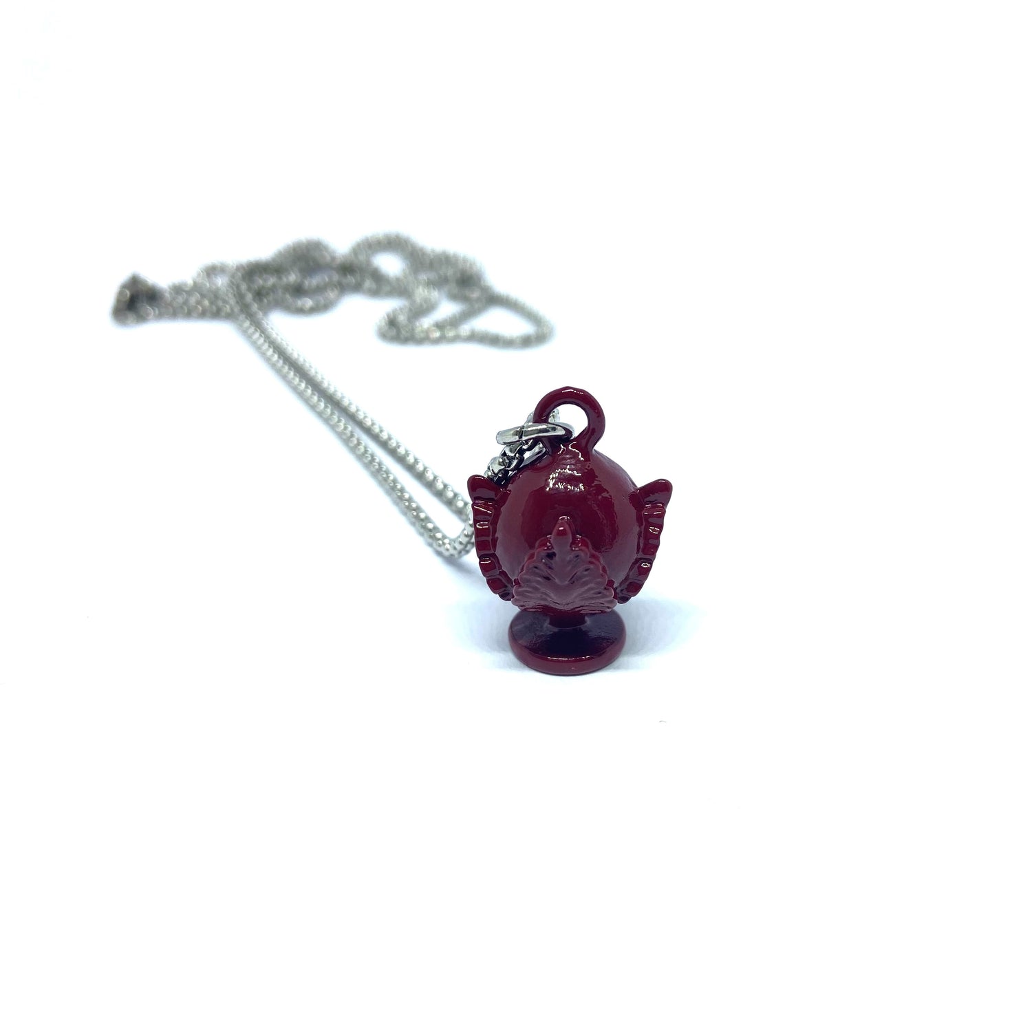 Collana Pumo SMALL Bordeaux