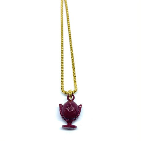 Collana Pumo SMALL Bordeaux