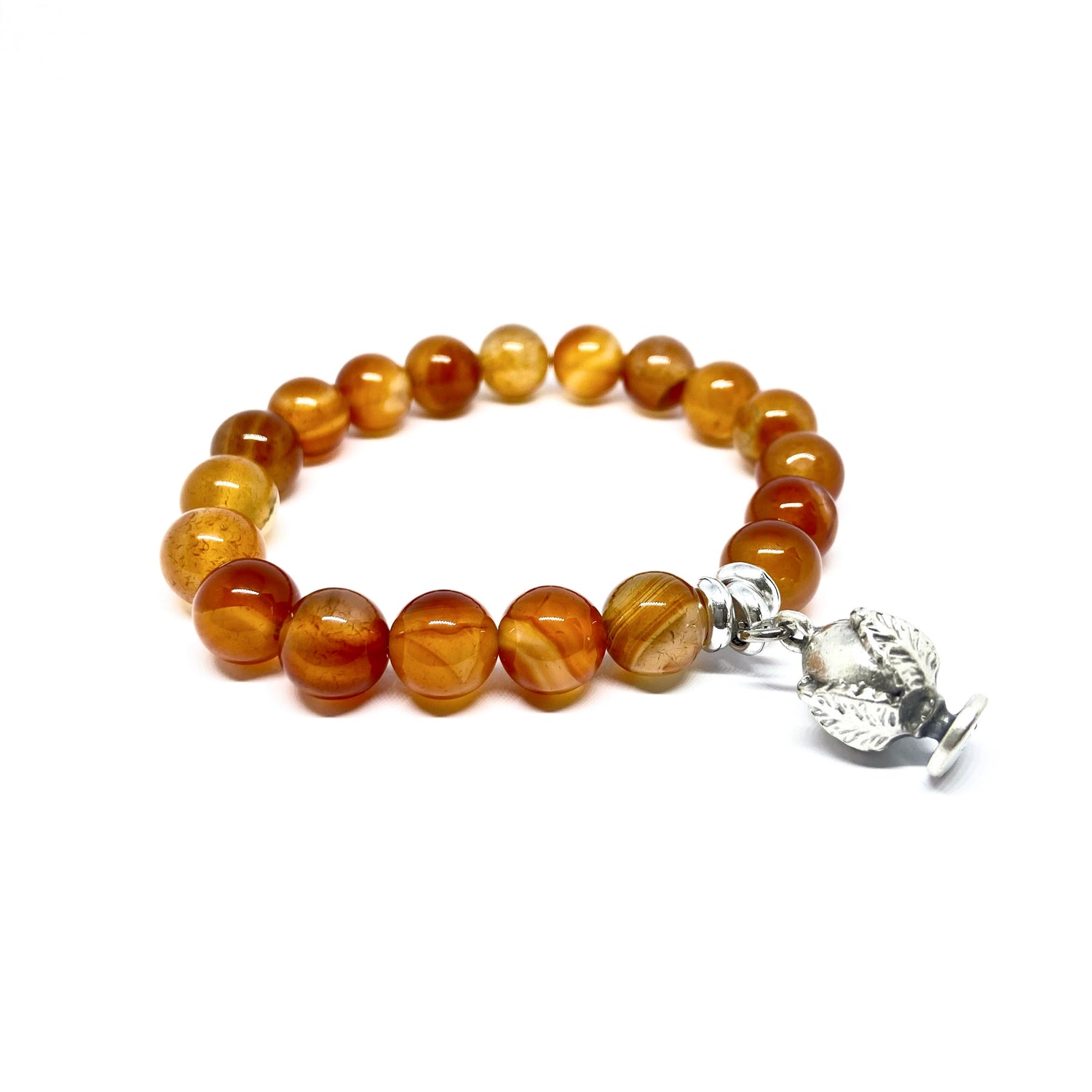 Bracciale Corniola e Pumo