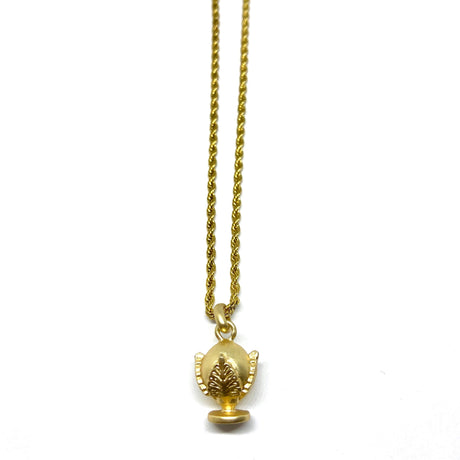 Collana Pumo BIG Dorata