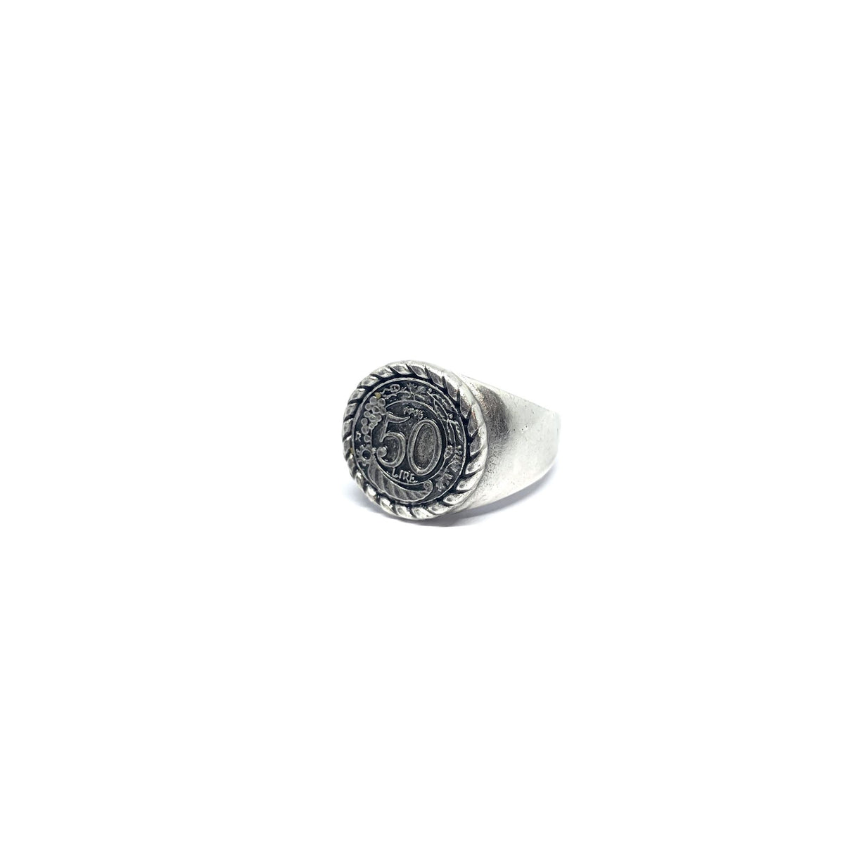 Anello Moneta 50 Lire