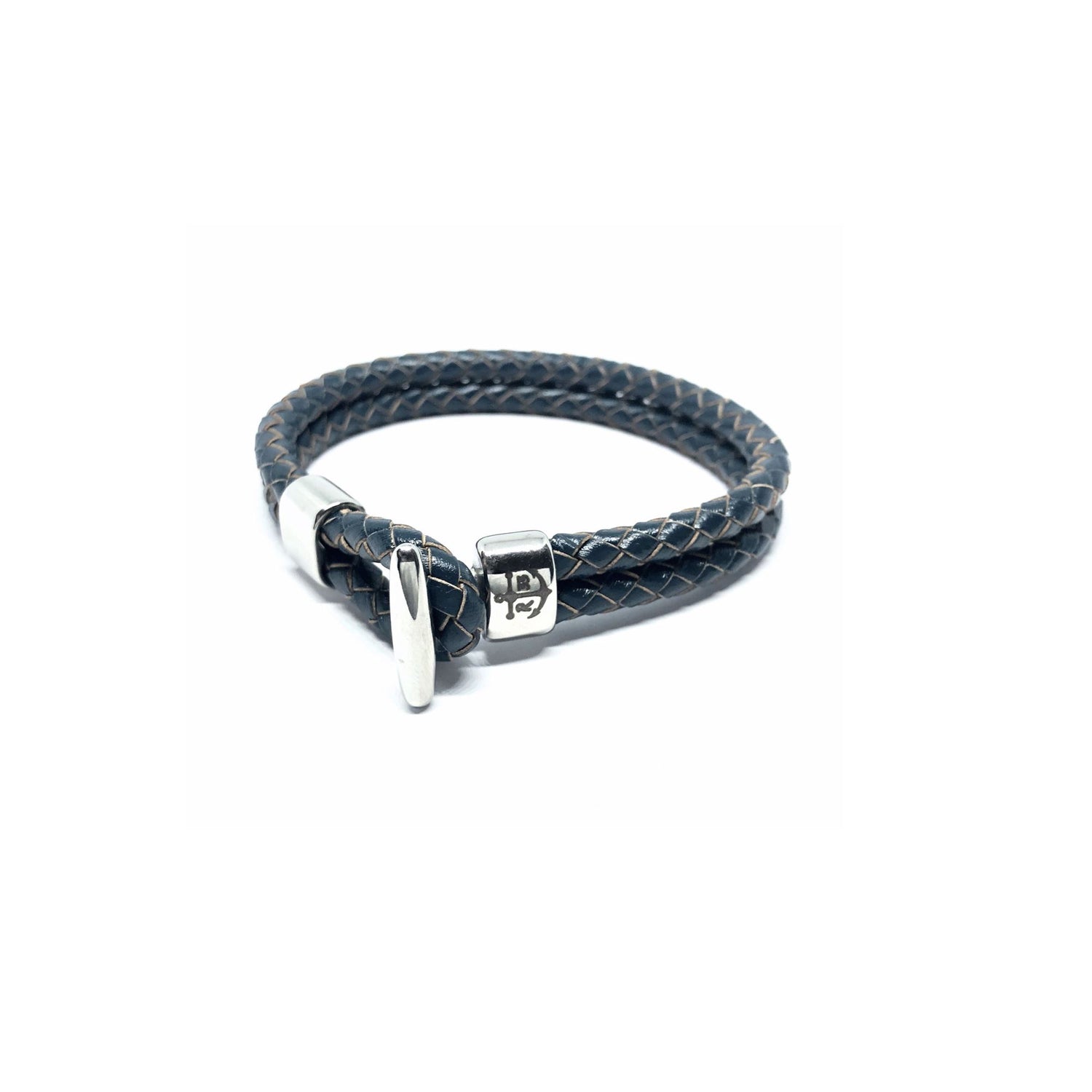 Bracciale Bitta in Pelle Blue