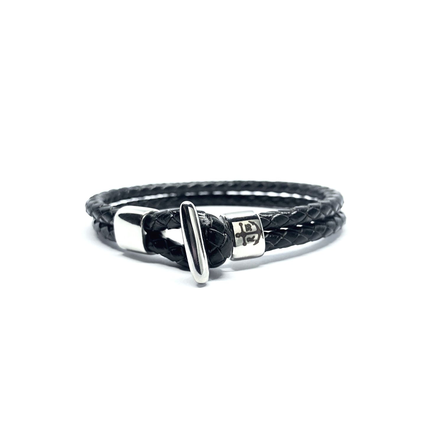 Bracciale Bitta in pelle Nero