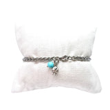 Bracciale Spiga Pumino Argento925 e Turchese