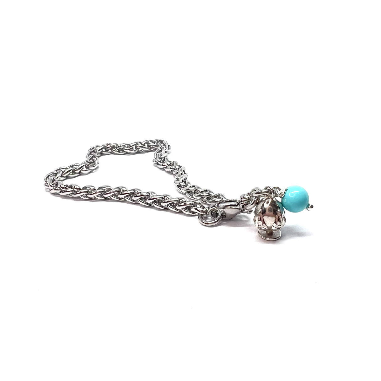 Bracciale Spiga Pumino Argento925 e Turchese