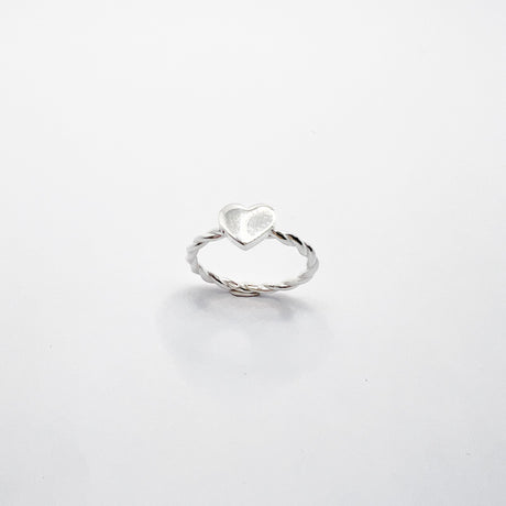 Anello Torcione Cuore Argento925