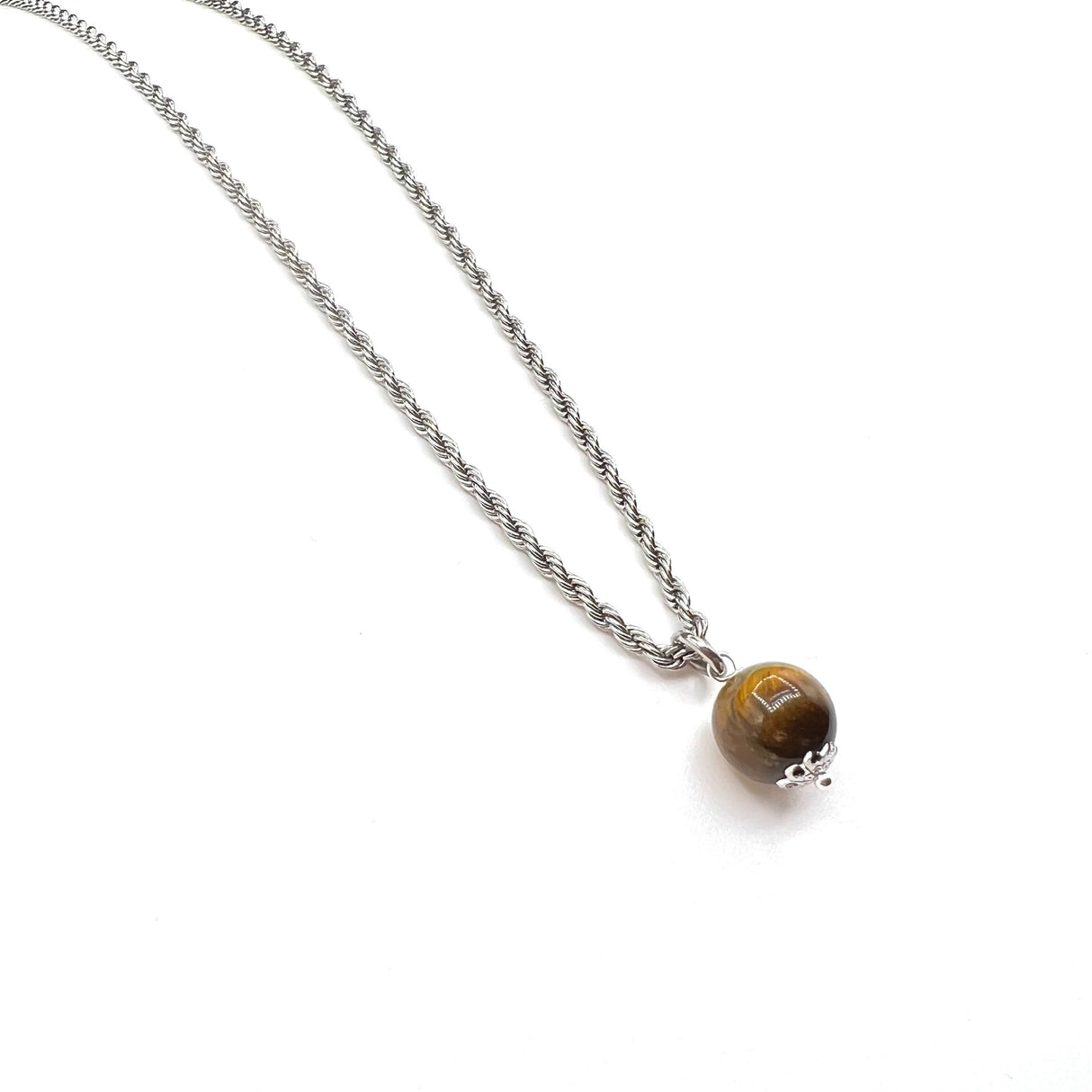 Collana Torcione Occhio di Tigre
